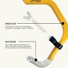 FINIS Freestyle Center-Mount Swimming Snorkel , Yellow, Adult - 4 of 4