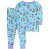 RuffleButts Gender Inclusive Viscose from Bamboo Toddler Long Sleeve Pajama Set - 2 of 2
