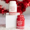 Totalee Gift Santa’s Peppy/Salty Salt and Pepper Shaker in a Box Set of 2 Ceramic Red - 3 of 3