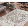 Maxa Boho Wilton Machine Woven Southwestern Vintage Area Rug For Living Room, Hallway Runner, Entryway Rug - 4 of 4