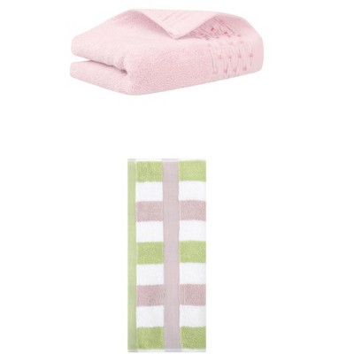 REGALWOVEN Soft Cotton Bathroom Hand Towel Set for Home Decor 14" x 30"/13" x 29" 2 Pcs