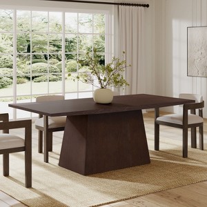 Christopher Knight Home Kaia Farmhouse Pedestal Dining Table - 1 of 4