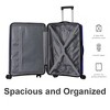 YONWAY 3 Piece Luggage Set, Travel Lightweight Suitcases with Rolling Wheels & TSA lock, Carry on Luggages for Business, Trip - 2 of 4