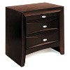 NicBex 2-Drawer Nightstand with Metal Handles Modern Bedside Table End Table for Living Room, Bedroom - 2 of 4