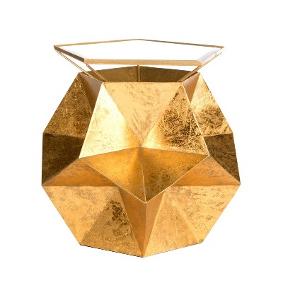 Ernie Side Table Gold - Safavieh