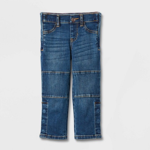 Toddler Boys' Adaptive Jeans - Cat & Jack™ Medium Wash : Target