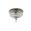 Elegant Lighting Tranquil 14 inch black flush mount - 3 of 4