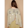 Women's PEACE EMBROIDERED TOP - POL - 3 of 4