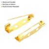 Unique Bargains Metal DIY Blankets Crafts Brooch Making Home Sewing Safety Pins 150 Pcs - 4 of 4