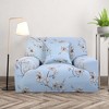 PiccoCasa Armchair Contemporary Floral stretch sofa cover 1 Pc - 3 of 3