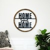 VIP Metal 22 in. Black Cutout Sign Home Sweet Home - 3 of 4