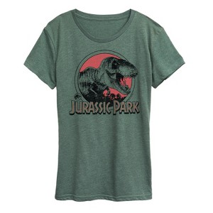 Women's - Jurassic Park - Logo Trex Short Sleeve Graphic T-Shirt - 1 of 4