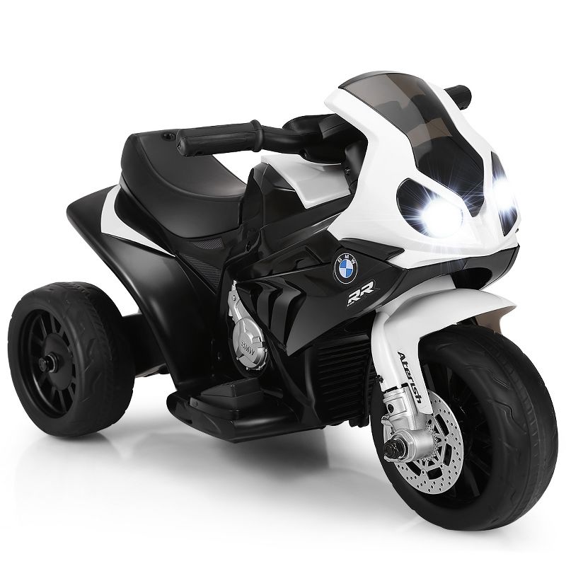 Costway Kids Ride On Motorcycle  6V Battery Powered Electric Toy 3 Wheels, 3 of 9