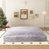 SYFERLORY Giant Bean Bag Chair Bed for Adults, Convertible Beanbag Folds from Lazy Chair - 2 of 4