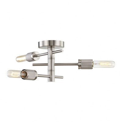Elk Home Module 3 - Light Semi-Flush Mount in  Satin Nickel