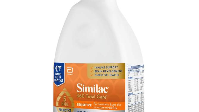 Similac 360 Total Care Sensitive Non-GMO Ready to Feed Infant Formula - 32 fl oz, 2 of 18, play video