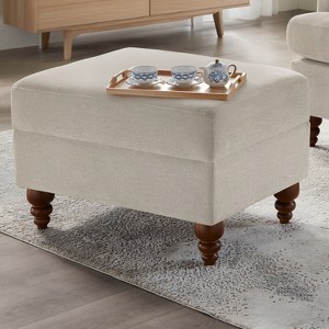 Candor Ottoman - Sea Oat - 1 of 1
