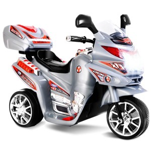 Costway 3 Wheel Kids Ride On Motorcycle 6V Battery Powered Electric Toy Power Bicycle - 1 of 4