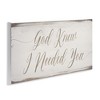 Stupell Industries God Knew I Needed You Romantic Religious Phrase, 17" x 7" - 3 of 4