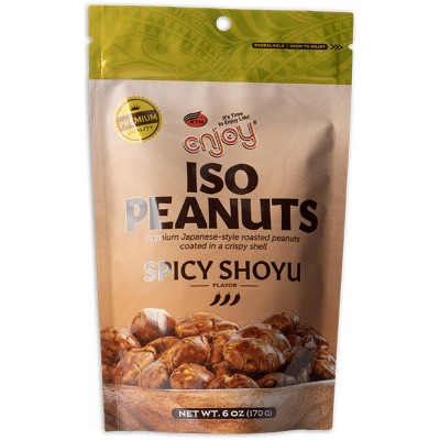 Enjoy Iso Peanuts Spicy Shoyu - 6oz