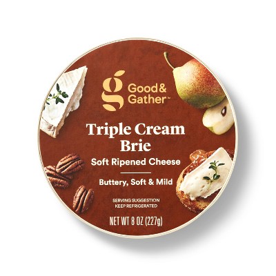Triple Cream Brie Cheese - 8oz - Good & Gather™