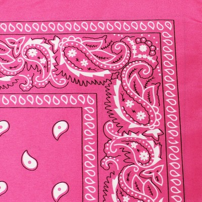 paisley hot pink