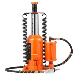 VEVOR Air Hydraulic Bottle Jack, 20 Ton/40000 LBS All Welded Bottle Jack, 10.4-19.7 inch Lifting Range,for Car, Pickup, Truck, RV, Auto Repair - 1 of 4
