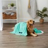 Bone Dry Embroidered Bone Pet Towel - Green - 4 of 4