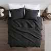 Sapphtopaz Comforter Set Bedding Quilt Set Simple Solid Color Reversible Quilt Set - 2 of 4