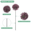 Unique Bargains Artificial Chrysanthemum Ball Flowers Silk Bouquets Real Touch 11 Inch 30 Pcs - 2 of 4