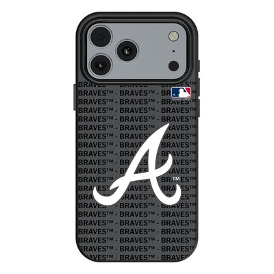 MLB National League Teams Text Backdrop MagSafe Compatible Cell Phone Case for Apple iPhone 17 Series