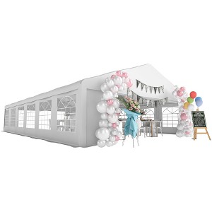 23' x 39' Heavy Duty Party Tent & Carport with Removable Sidewalls and Double Doors, Large Canopy Tent, Sun Shade Shelter, for Parties, Wedding - 1 of 4