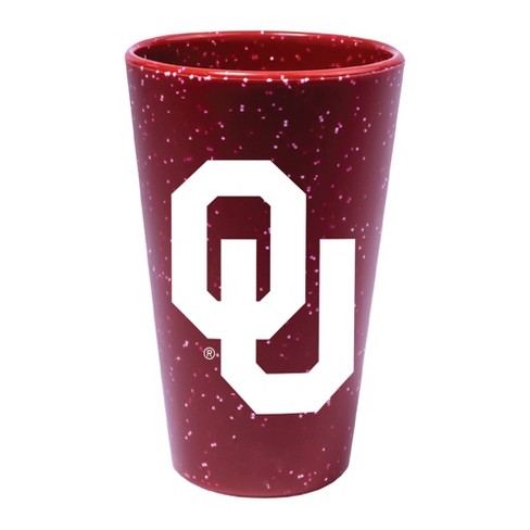 NCAA Oklahoma Sooners Silicone Pint Glass - 16oz - image 1 of 3