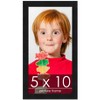 PosterPalooza | Panoramic Minimalist Black Picture Frame - UV Acrylic, Foam Board Backing, Hanging Hardware - 2 of 4