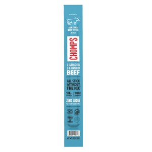 Chomps Sea Salt Beef Stick - 1.15oz - 1 of 4