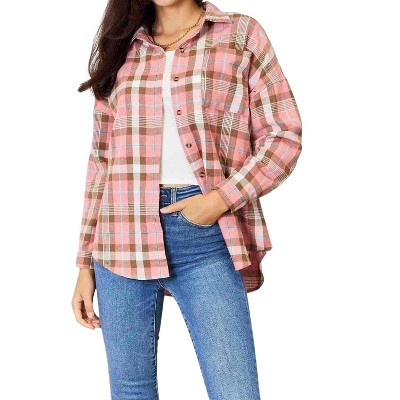 Women's Timeless Plaid Shirt - Double Take