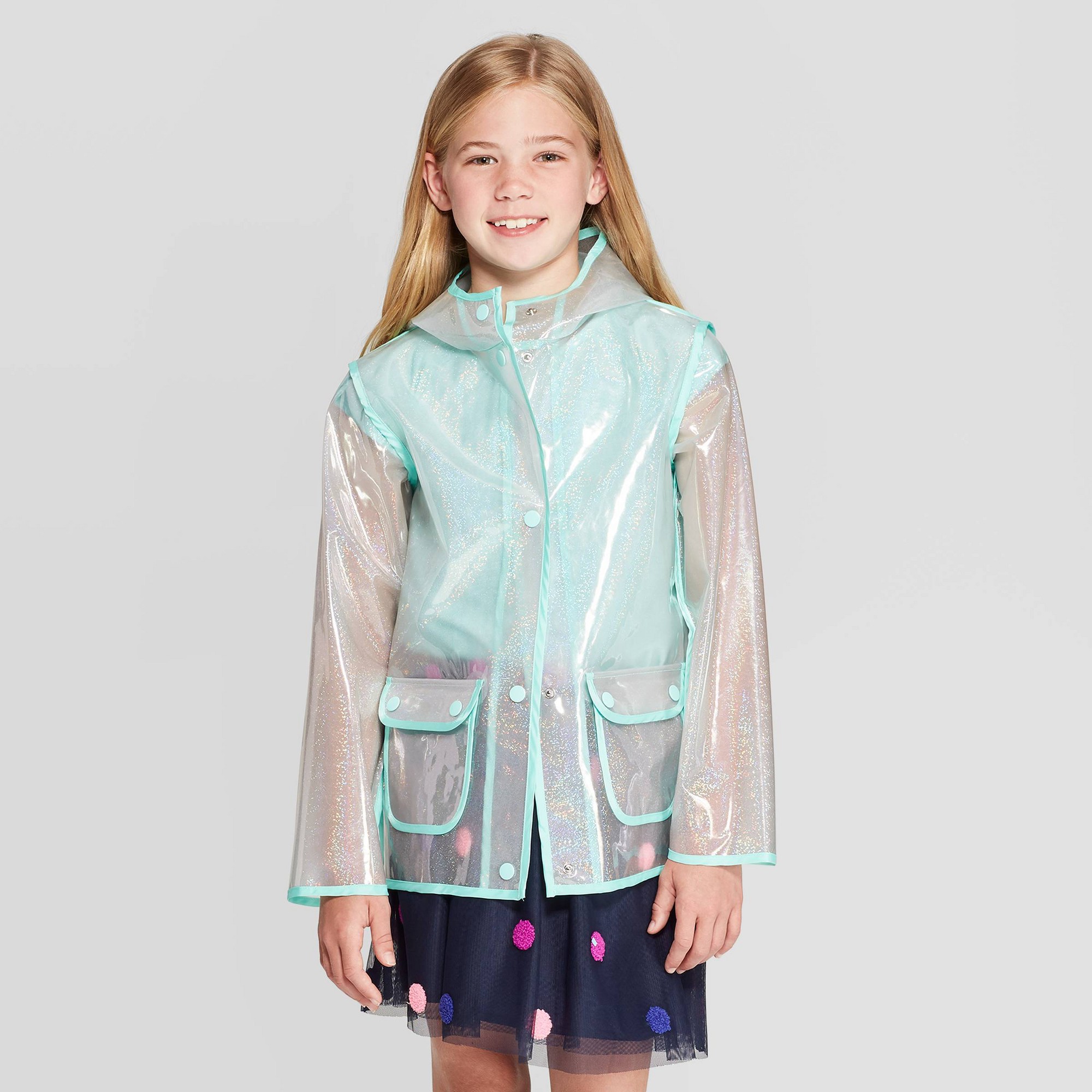 Sparkle raincoat hot sale