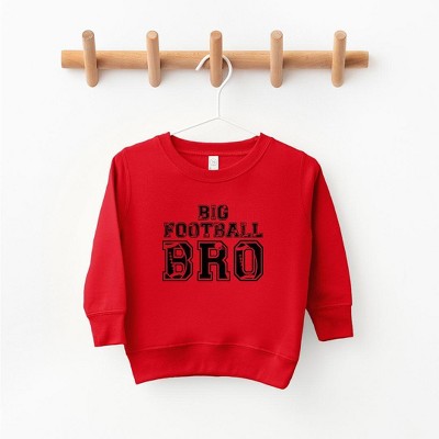 The Juniper Shop Big Football Bro Toddler Graphic Sweatshirt