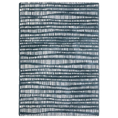 Oriental Weavers Galileo GAL01 Dark Teal / Ivory Indoor Area Rug - 2'3" x 7'6"