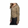 Women's Girl Next Door Vegan Leather Hooded Jacket - Coalition LA - 2 of 2