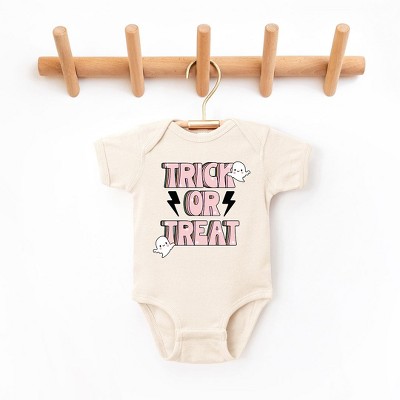 The Juniper Shop Trick Or Treat Lightning Bolt Baby Bodysuit