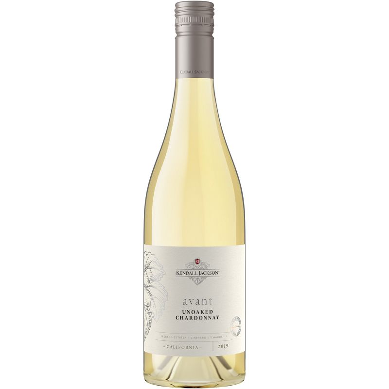 Kendall-Jackson Avant Unoaked Chardonnay White Wine - 750ml Bottle, 1 of 6