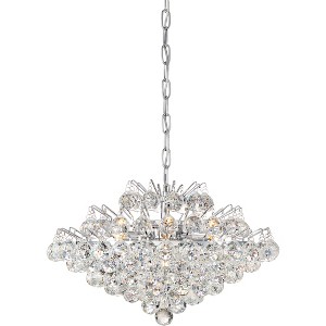 Bordeaux 7-Light Polished Chrome Pendant Light - 1 of 4