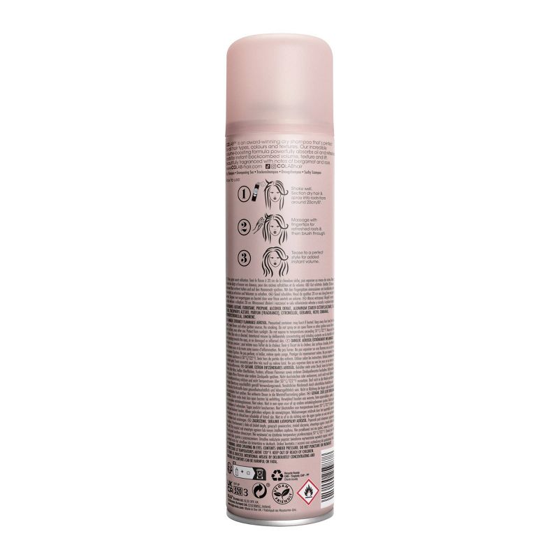 COLAB Extreme Volume Supersize Dry Shampoo - Bergamot and Rose Scented - 8.3oz, 3 of 8