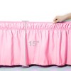 PiccoCasa Dust Resistant Elastic Wrap-Around Ruffle Bed Skirts 15" Drop 1 Pc - 2 of 4
