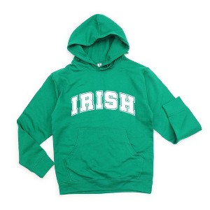 Simply Sage Market Women's Graphic Hoodie Irish Varsity - 1 of 3