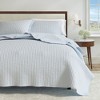 Great Bay Home Detailed Channel Stitch All-Season Reversible Quilt Set With Shams - 4 of 4