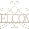 Metal Cutout- Welcome Decorative Wall Sign-3D Word Art Home Accent Décor-Perfect for Modern Rustic or Vintage Farmhouse Style by Lavish Home - 4 of 4