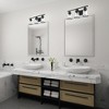 Livex Lighting Lawrenceville 3 - Light Vanity in  Black - 4 of 4