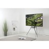 Mount-It! Easel TV Stand & Portable TV Tripod Holds Up to 88 Pounds and Fits 43 - 65 Inch Flat & Curved Screens, Quickly Assembles with SNAP-Lock - 3 of 4